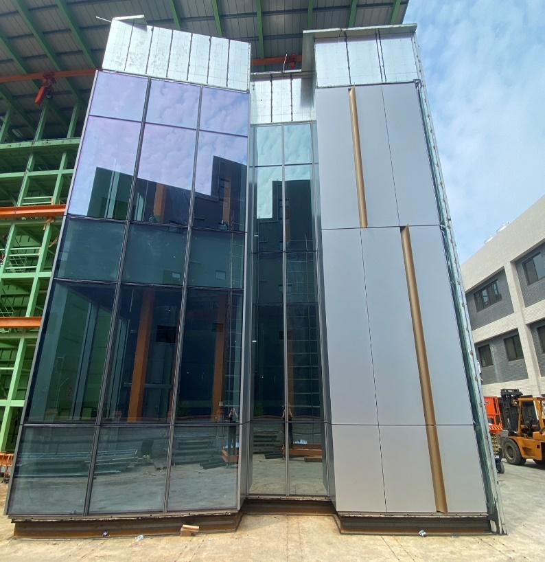 華固建設南港玉成段辦公大樓都市更新案帷幕牆工程